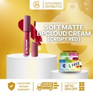 G21 LIP CLOUD CRISPY RED