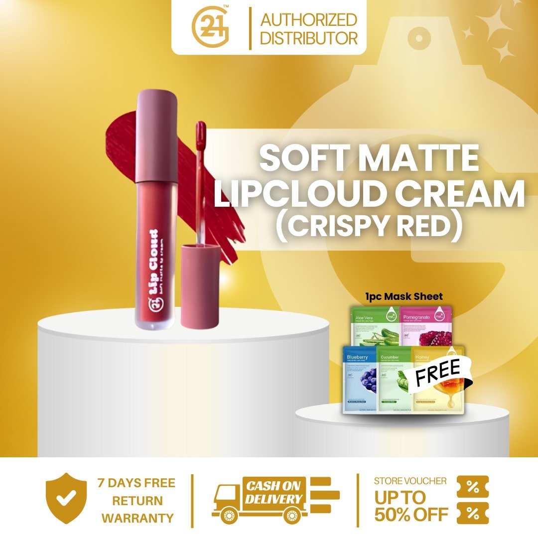 G21 LIP CLOUD CRISPY RED