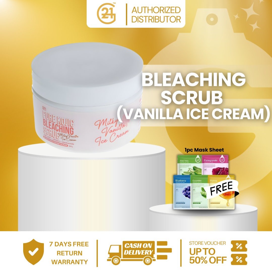 G21 VANILLA ICE CREAM BLEACHING SCRUB