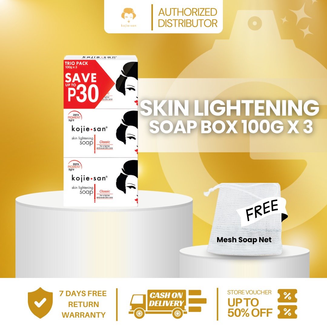 KOJIE SAN SKIN LIGHTENING SOAP CLASSIC 100gx3