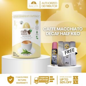 LUXE SLIM MACCHIATO DECAF 500g (1/2 kilo)