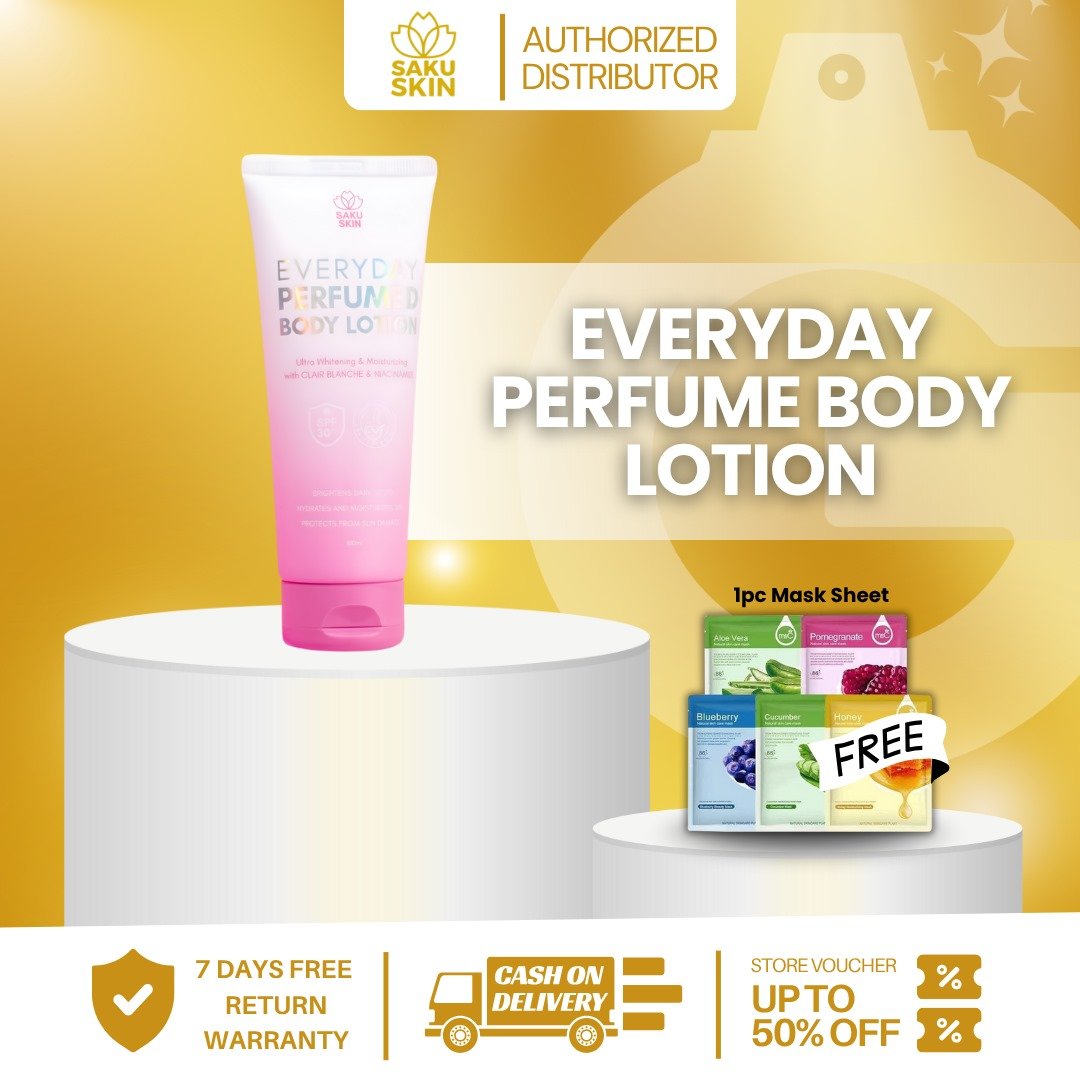 SAKU SKIN EVERYDAY PERFUMED BODY LOTION 100ml