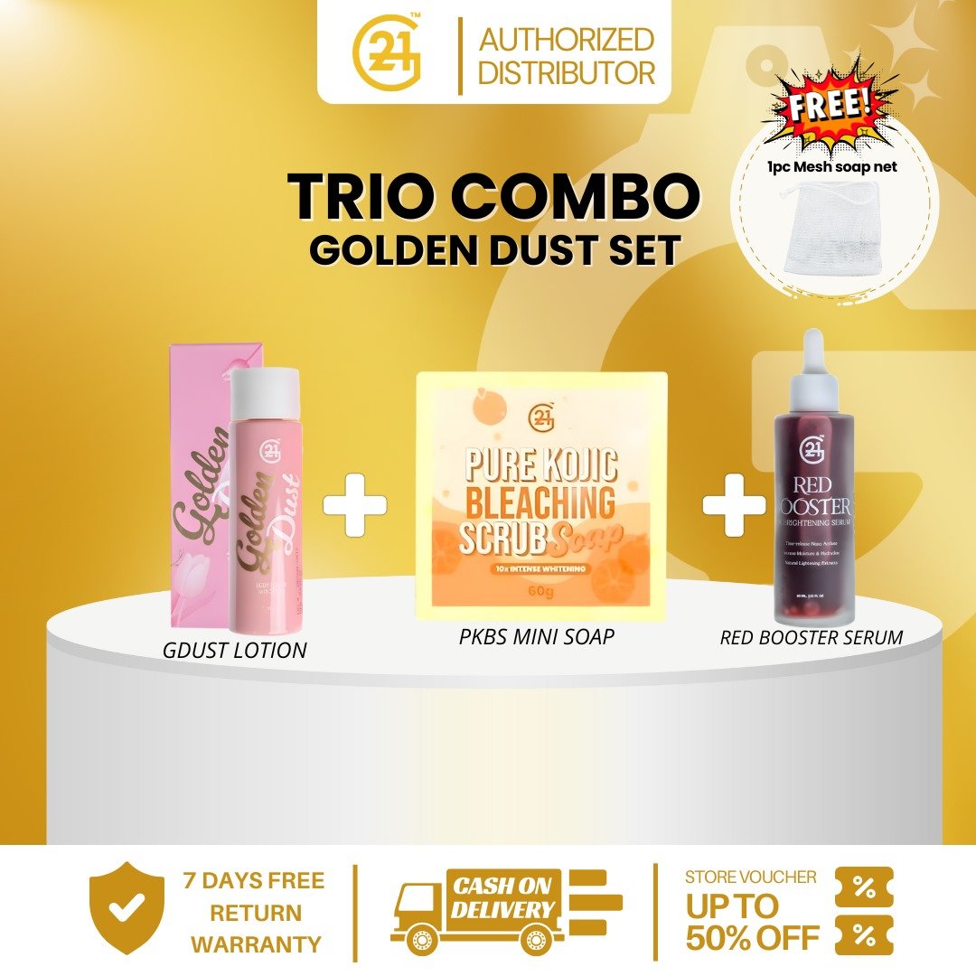 TRIO COMBO GOLDEN DUST SET B