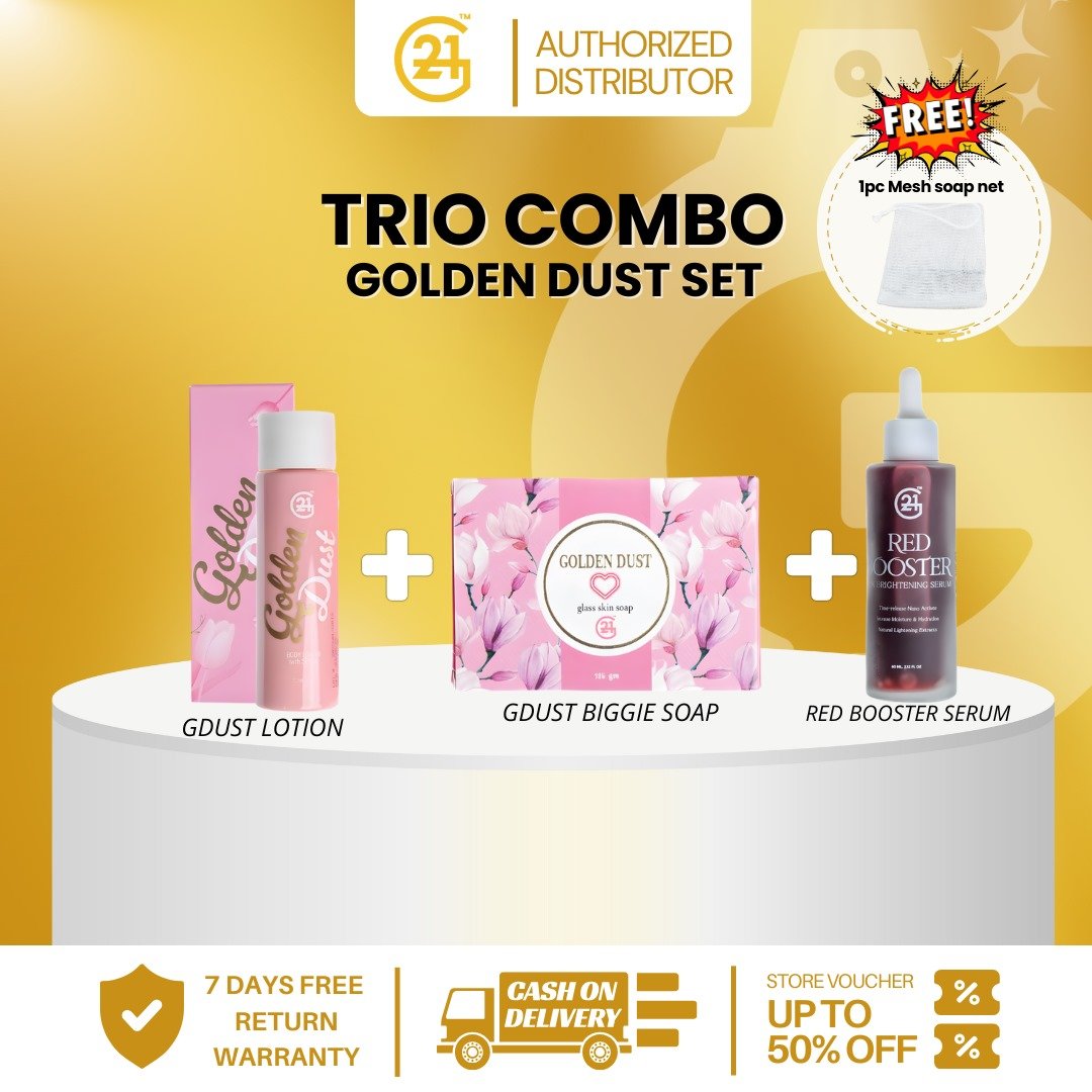 TRIO COMBO GOLDEN DUST SET C