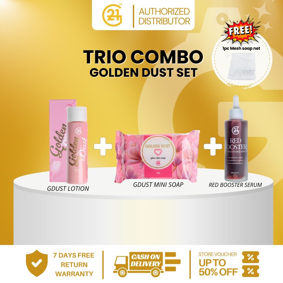 TRIO COMBO GOLDEN DUST SET D