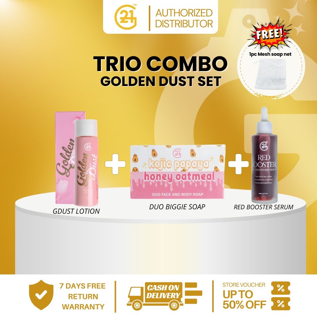 TRIO COMBO GOLDEN DUST SET E