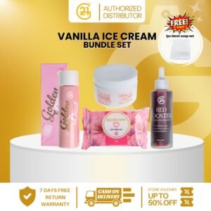 VANILLA ICE CREAM BUNDLE SET D