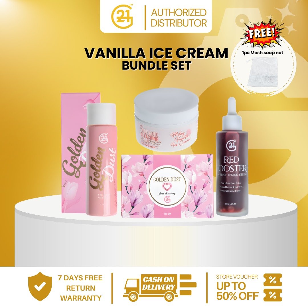 VANILLA ICE CREAM BUNDLE SET C