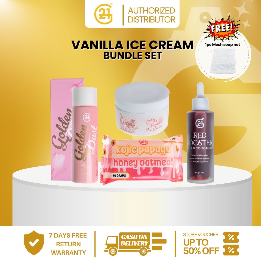 VANILLA ICE CREAM BUNDLE SET A